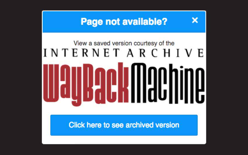 Wayback Machine