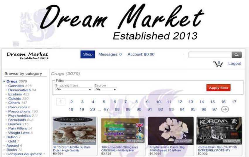 Dark Web Dream Market