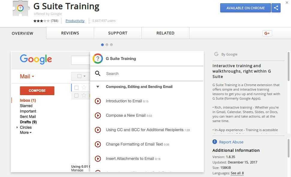 G Suite Training