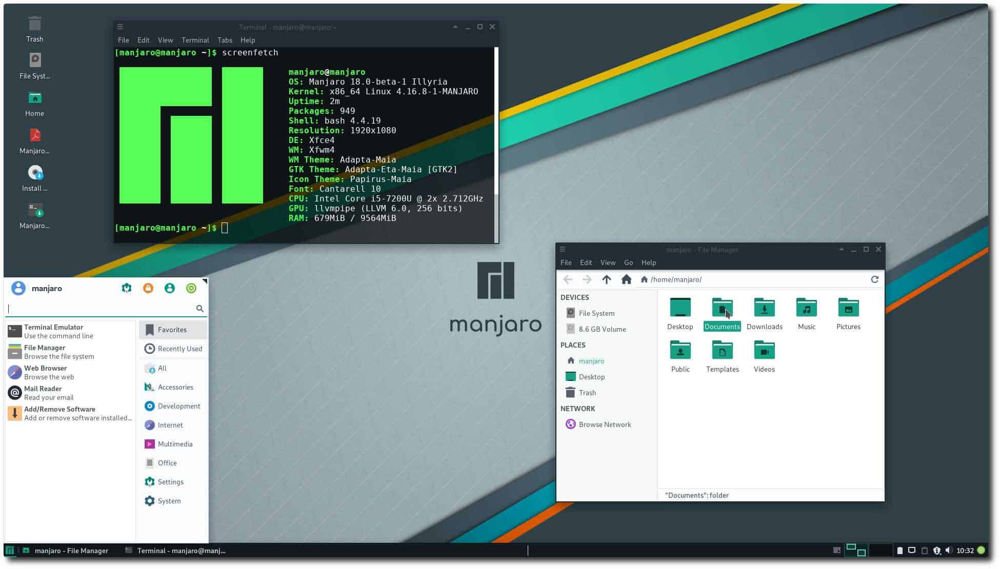 Manjaro Linux 18