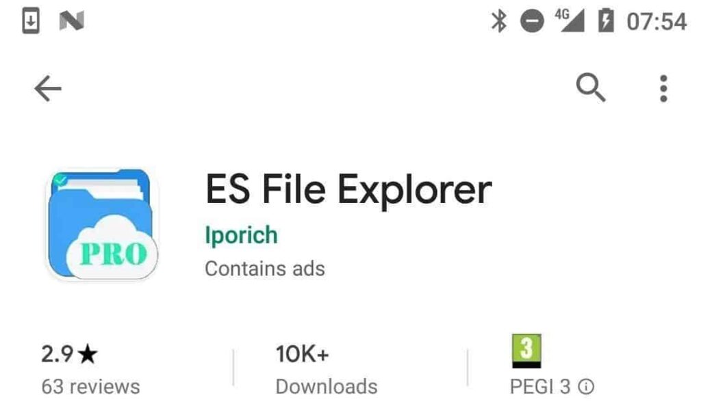 ES File Explorer