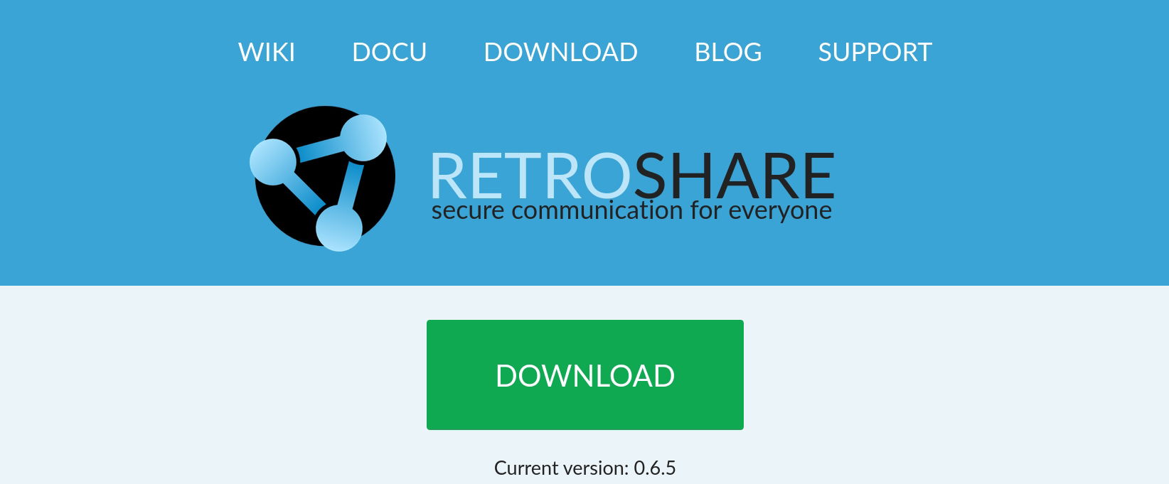 Retroshare δωρεάν, open-source κρυπτογραφημένο διαδίκτυο