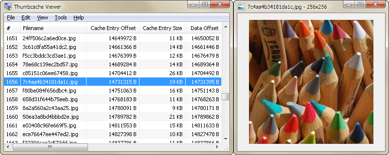 thumbcache viewer
