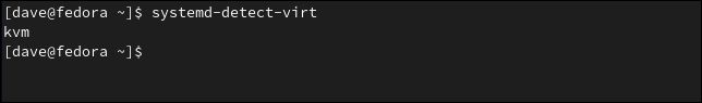 fedora systemd detect virt