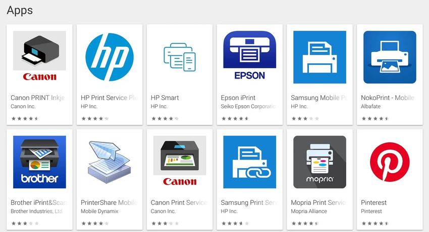 printer apps for android