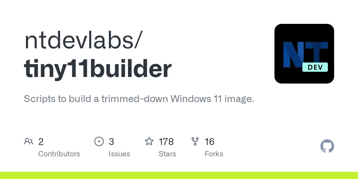 tiny11builder