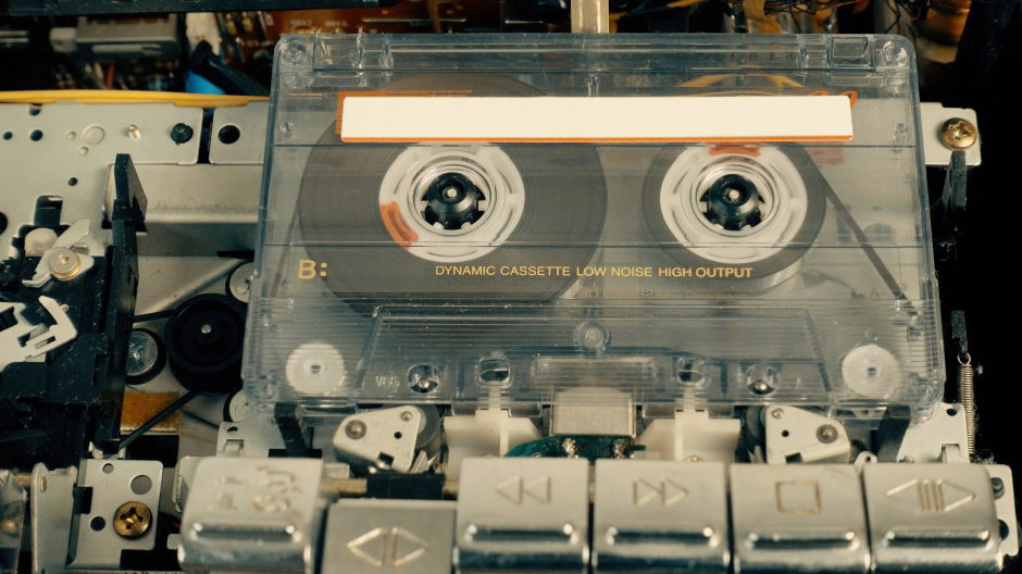 cassette tape recorder