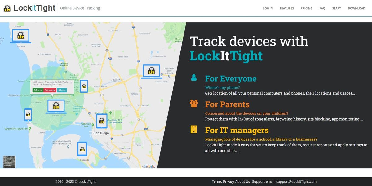 lockittight find device