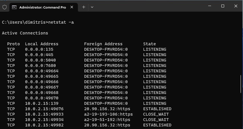 netstat 3