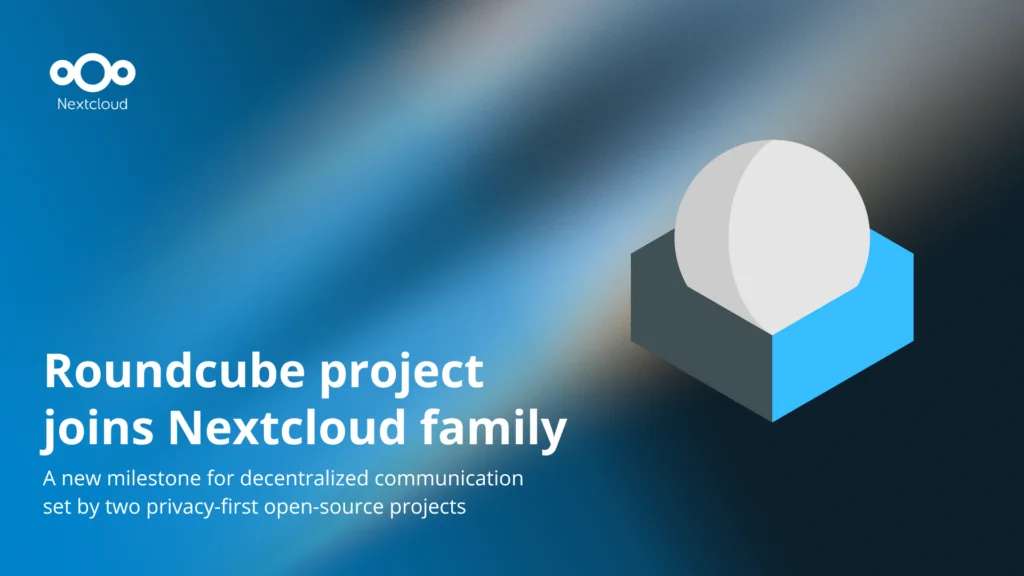 roundcube project joins nextcloud