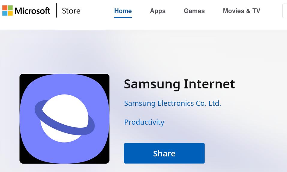 samsung internet browser